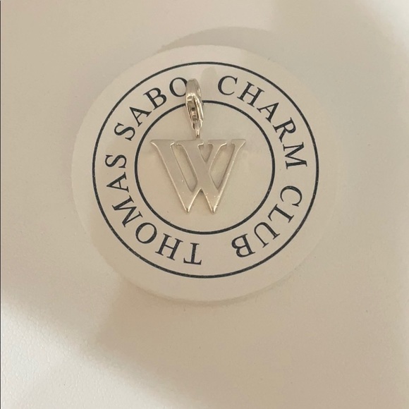 Thomas Sabo letter “W” charm - Picture 1 of 1